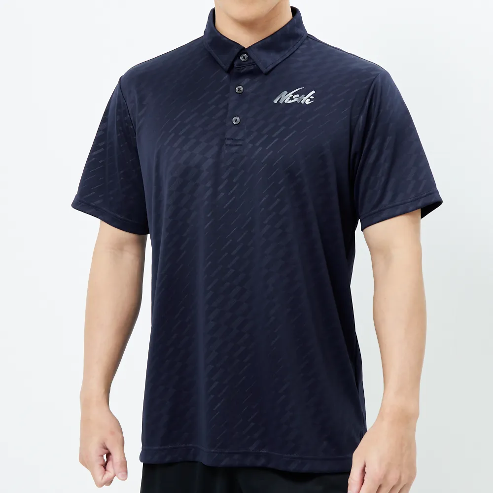 UV CUT エンボス ポロシャツ