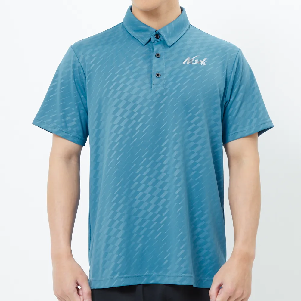 UV CUT エンボス ポロシャツ