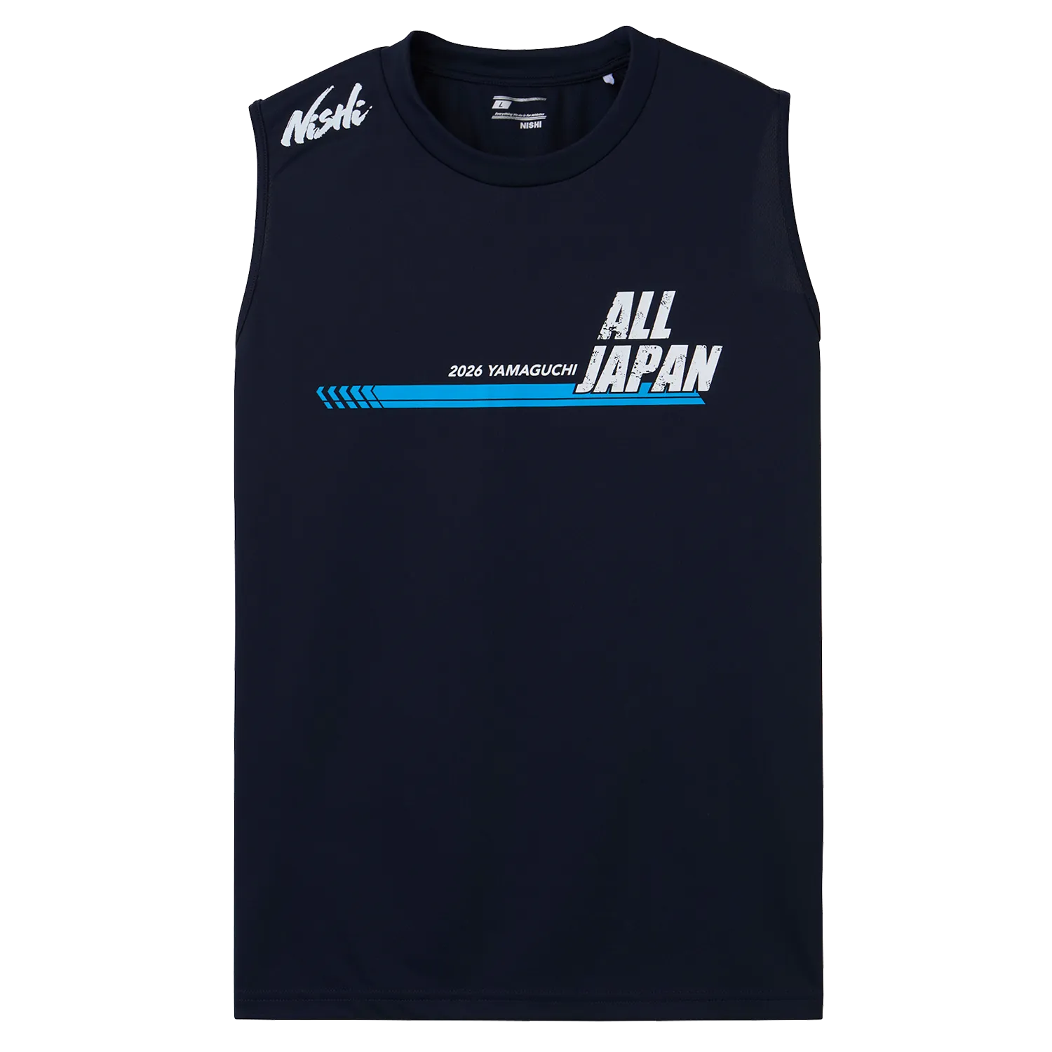 公式】NISHI ONLINE STORE |26全中記念スリーブレステックシャツB(L 05