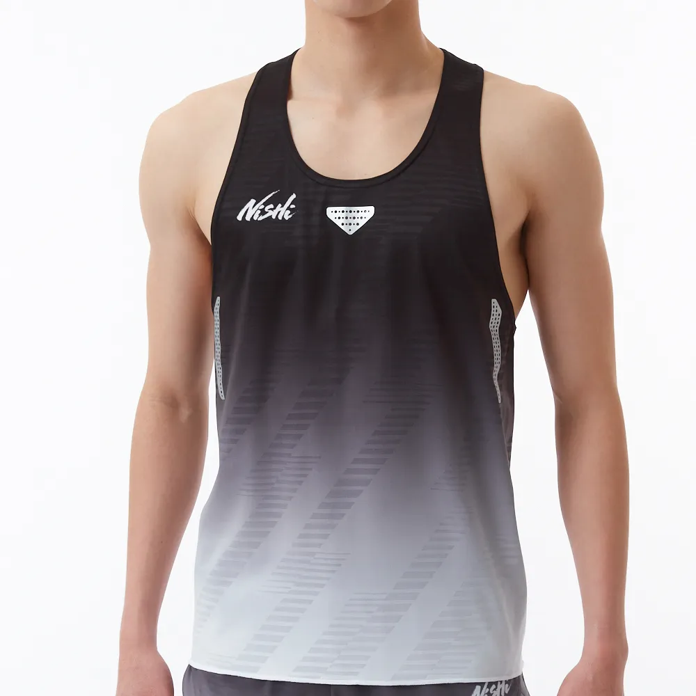 ジャカードレーシングランニングトップ MEN'S