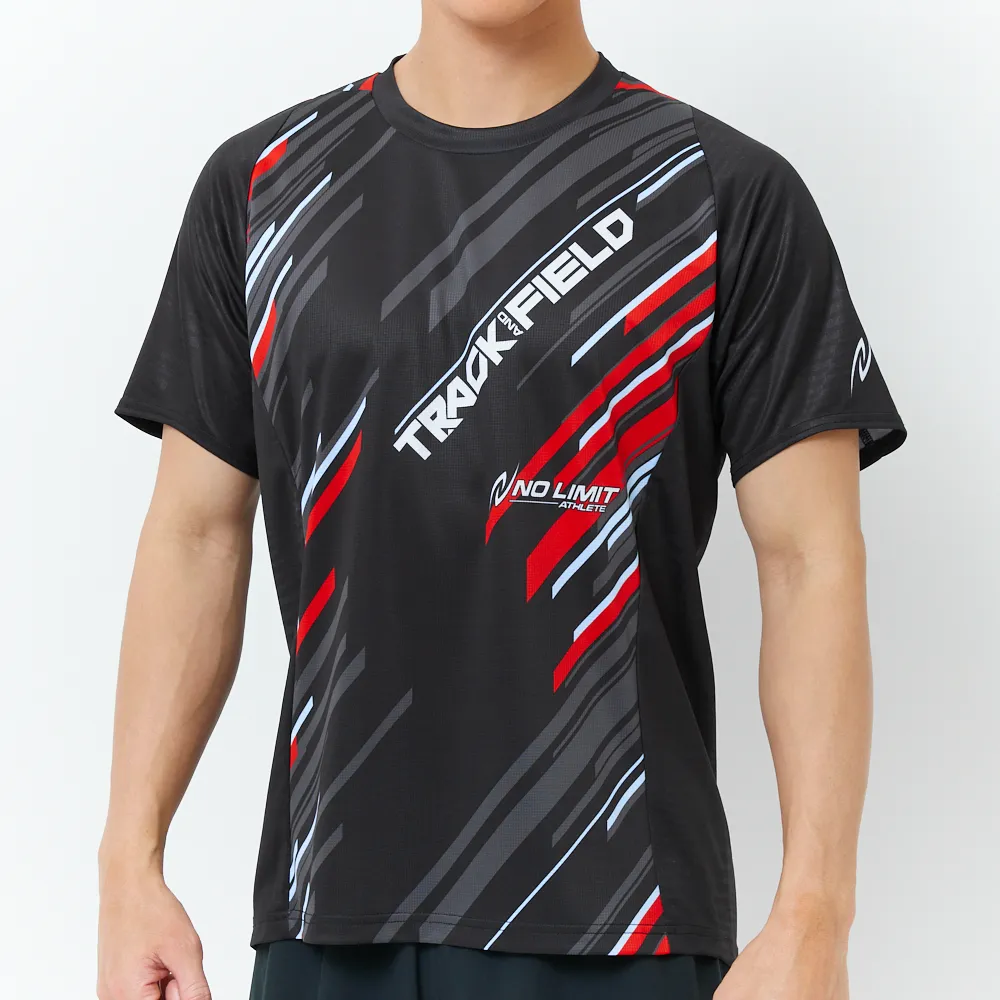 グラフィック3DカットＴシャツ