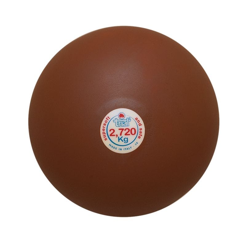 砲丸 室内用 ソフトゴム製 2.72kg