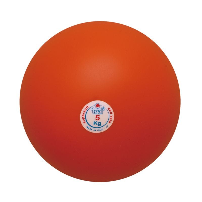 砲丸 室内用 ソフトゴム製 5.0kg