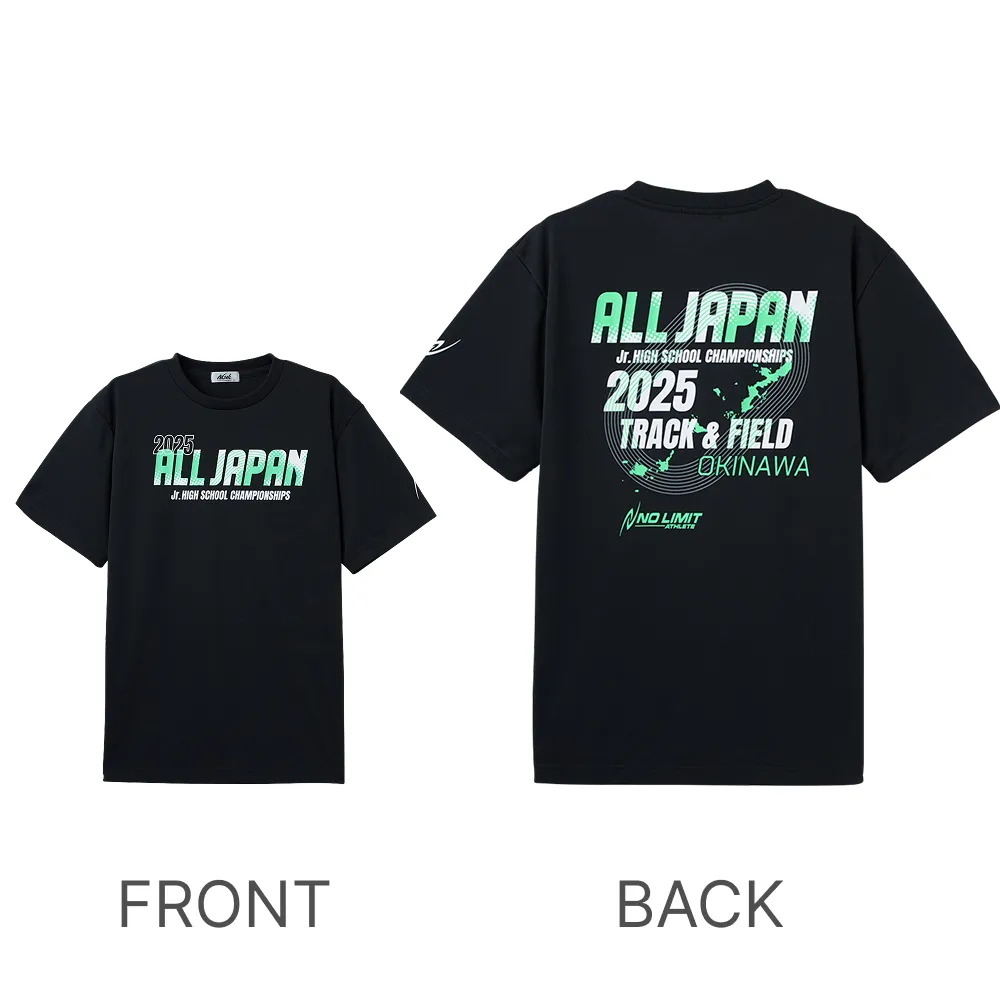 記念ＴシャツA Pブラック×Pグリーン