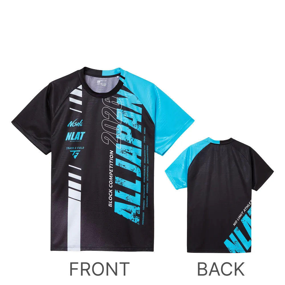 記念ＴシャツB ブラック×ピーコックグリーン