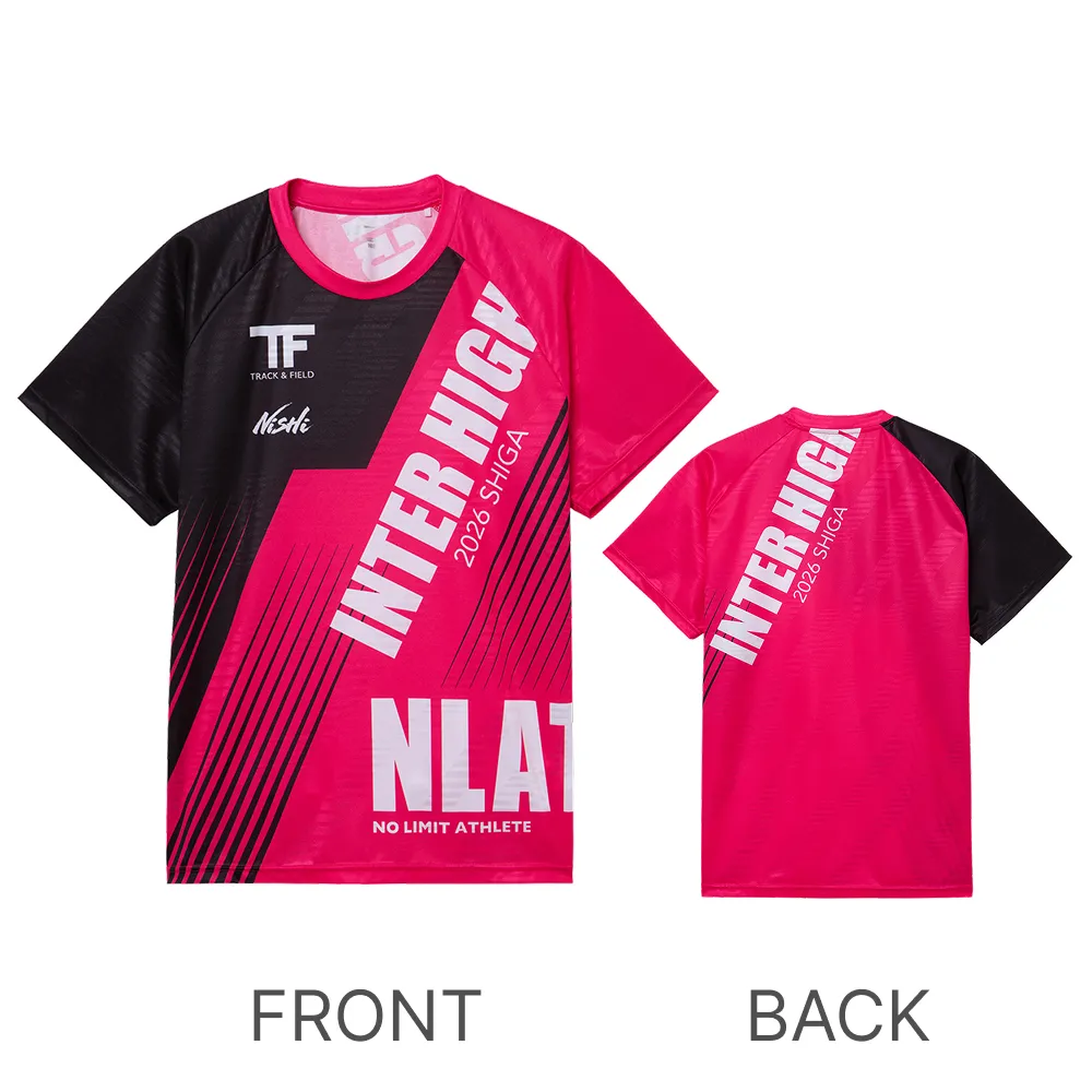 記念ＴシャツD ピンク×ブラック
