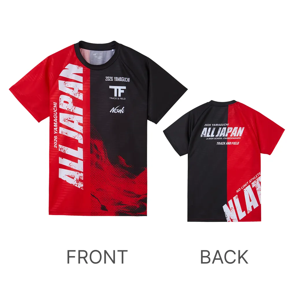 記念ＴシャツD ブラック×レッド