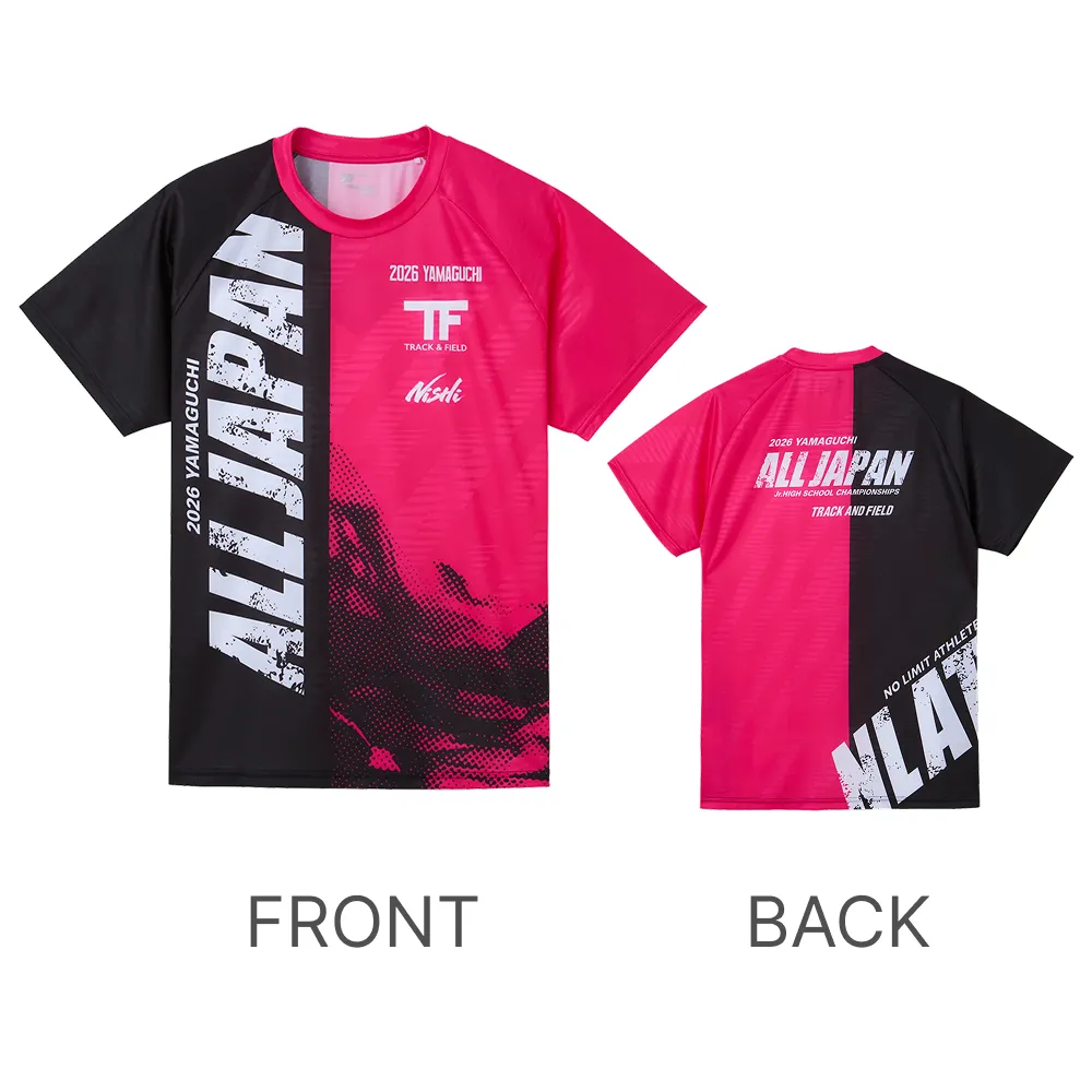記念ＴシャツD ピンク×ブラック