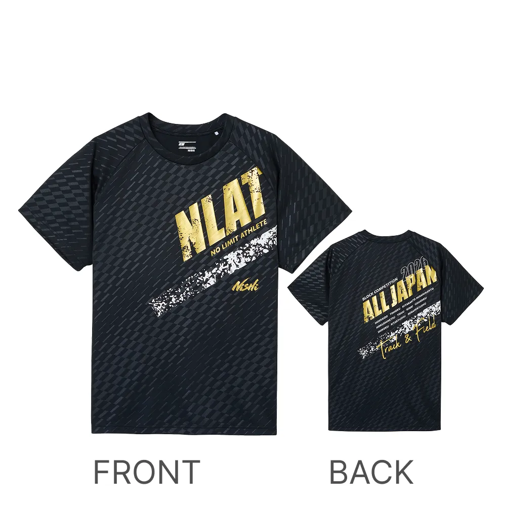 記念ＴシャツA ブラック×ゴールド