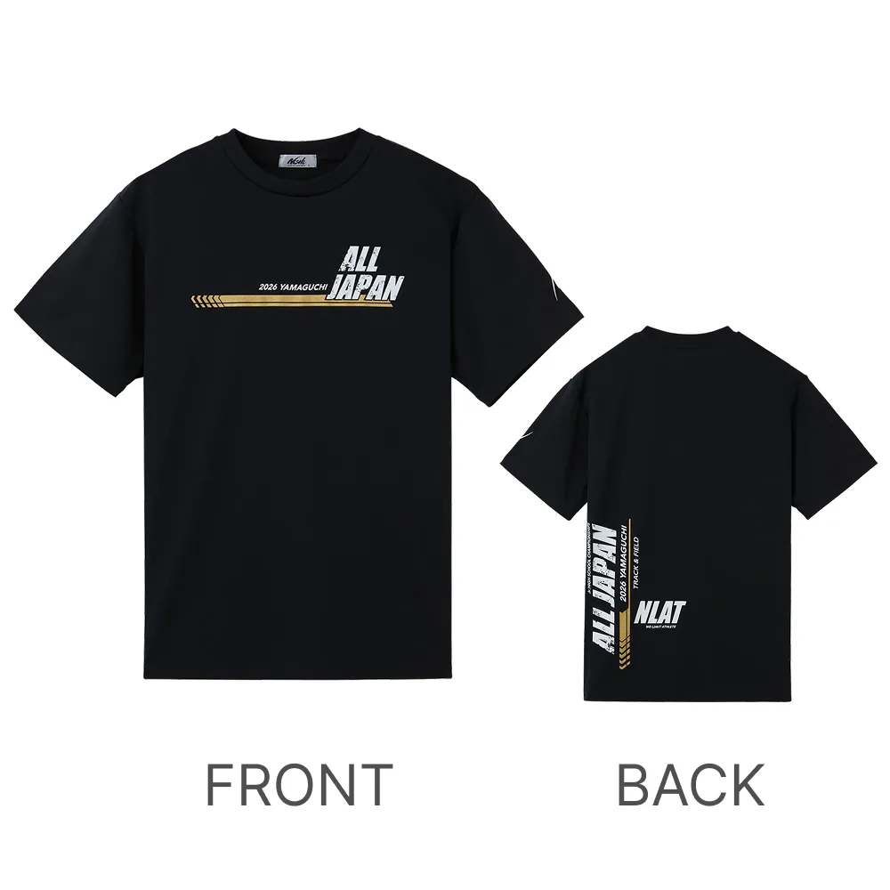 記念ＴシャツB ブラック×ゴールド